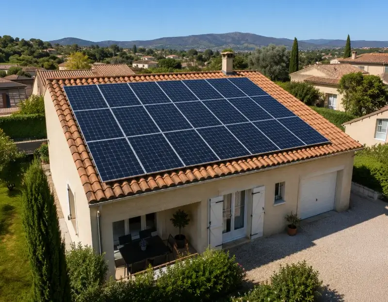 Prime à l'autoconsommation panneaux solaires Le Pertre — aide financière de l'État